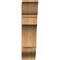 Ekena Millwork Westlake Traditional Rough Sawn Bracket, Western Red Cedar, 6"W x 20"D x 24"H BKT06X20X24WTL01RWR - alternate 4